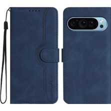 SZY Market Google Pixel 9 Pro Case Premium Pu Cüzdan Yerleşik Mıknatıs ile Uyumlu (Yurt Dışından)