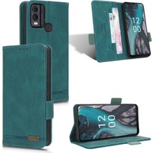 SZY Market Nokia C22 Deri Folio Flip Case Kart Ekleme Tam Kapak Için Kılıf (Yurt Dışından)