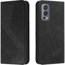 SZY Market Oneplus Nord 2 5g Pu Deri Manyetik Cüzdan Kickstand Kart Yuvaları Için Kılıf (Yurt Dışından)