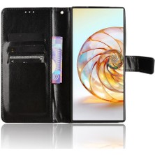 SZY Market Zte Nubia Z60 Ultra Kart Tutucu Manyetik Kapak Çevirin Cüzdan (Yurt Dışından)