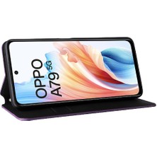 SZY Market Oppo A79 5g Kart Yuvaları Için Kılıf Tutucu Pu Deri Cüzdan Manyetik 3D (Yurt Dışından)