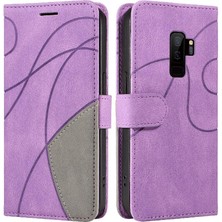 SZY Market Samsung Galaxy S9 Artı Kickstand Koruyucu Pu Deri Flip Folio (Yurt Dışından)