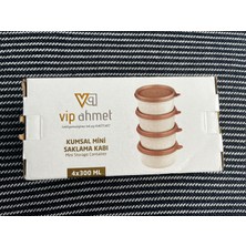 Vip Ahmet Kumsal Mini Saklama Kabı 4X300ML