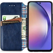 SZY Market Samsung Galaxy Case 5g Flip Kapak Moda Tasarım Cüzdan Fonksiyonu (Yurt Dışından)