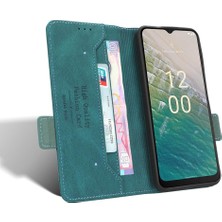 SZY Market Nokia C32 Deri Folio Flip Case Için Kılıf Tam Koruma Koruyucu (Yurt Dışından)