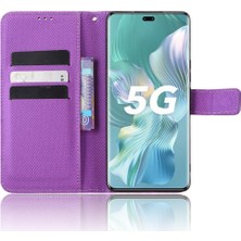 SZY Market Onur Için Kılıf 80 Pro 5g Manyetik Cüzdan Kapak Kart Tutucu Kickstand (Yurt Dışından)