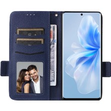 SZY Market Vivo V30 Cüzdan Manyetik Yan Toka Pu Deri Kart Yuvaları Tutucu Için Kılıf (Yurt Dışından)