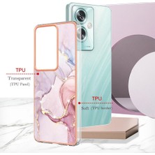 SZY Market Oppo A79 5g Koruma Için Kılıf Mermer Desen Ince Tpu Yumuşak Tampon (Yurt Dışından)