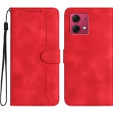 SZY Market Motorola Moto G84 5g Kılıf Cüzdan Premium Pu Dahili Kapak ile Uyumlu (Yurt Dışından)