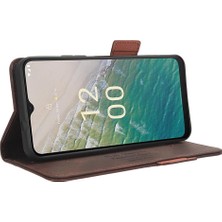 SZY Market Nokia C32 Deri Folio Flip Case Için Kılıf Tam Koruma Koruyucu (Yurt Dışından)