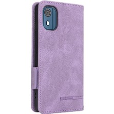 SZY Market Nokia C02 Deri Folio Flip Case Için Kılıf Tam Koruma Koruyucu (Yurt Dışından)