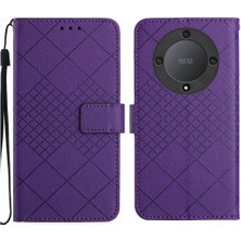 SZY Market Onur Için Flip Case X9A 5g/sihirli 5 Lite Kart Yuvası Standı ile El Kayışı Pu (Yurt Dışından)