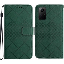 SZY Market Xiaomi 12 Pro Için Flip Case Cüzdan Pu Deri Manyetik Kapak Kart Yuvası (Yurt Dışından)