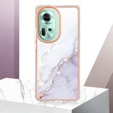 SZY Market Oppo Oppo 11 Için Kılıf 5g Yumuşak Tampon Ince Tpu Koruma Mermer Desen (Yurt Dışından)