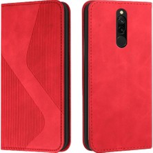 SZY Market Xiaomi Redmi 8/8A Cüzdan Kickstand Kart Yuvaları Tutucu Manyetik Pu (Yurt Dışından)