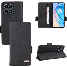 SZY Market Kart Tutucu Kickstand ile Onur X8A Deri Folio Flip Case Için Kılıf (Yurt Dışından)