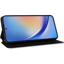 SZY Market Samsung Galaxy A35 5g Kart Yuvaları Tutucu Manyetik Kapatma Pu 3D (Yurt Dışından)