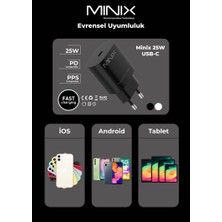 Minix 25W Usb-C Adapter Black