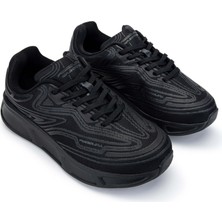 Fessura Kadın Tekstil Siyah Sneakers & Spor Ayakkabı 1001 REX001 Bn Ayk Y24 Black/black