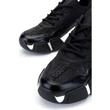 Tamer Tanca Erkek Deri Siyah Sneakers & Spor Ayakkabı 381 12546-Y Erk Ayk Y24 Sıyah Kms