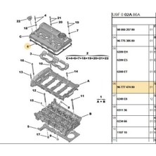 Psa Üst Kapak Contası Boxer Jumper (9677747480-40136125)