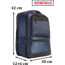 Case Club Körüklü Laptop Sırt Çantası 14" Inç 15,6" Inç USB Aparatlı Su Geçirmez Kumaş