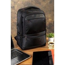 Case Club Körüklü Laptop Sırt Çantası 14" Inç 15,6" Inç USB Aparatlı Su Geçirmez Kumaş