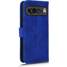 BDT Boutique Kart Tutucu Kickstand Deri Folio Flip ile Google Pixel 9 Pro Için Kılıf (Yurt Dışından)