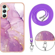 BDT Boutique Samsung Galaxy A25 5g Tampon Mermer Anti-Scratch Yumuşak Crossbody (Yurt Dışından)