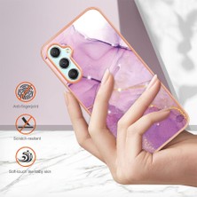 BDT Boutique Samsung Galaxy A25 5g Mermer Desen Koruma Için Kılıf Ince Tpu Yumuşak (Yurt Dışından)