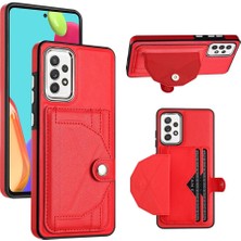 BDT Boutique Samsung Galaxy A52S 5g Kart Tutucu Premium Pu Deri Kickstand (Yurt Dışından)