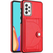 BDT Boutique Samsung Galaxy A52S 5g Kart Tutucu Premium Pu Deri Kickstand (Yurt Dışından)