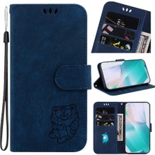 BDT Boutique Nokia Nokia Artı Flip Folio Kabartmalı Sevimli Kaplan Tutucu Kapak Kartı (Yurt Dışından)