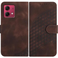 BDT Boutique Motorola Moto G84 5g Darbeye Deri Kılıf Manyetik Kart Tutucu (Yurt Dışından)