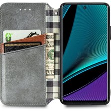 BDT Boutique Infinix Not 11 Pro Zarif Iş Flip Kapak Kılıf Için Kılıf (Yurt Dışından)