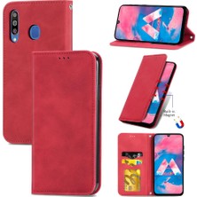 BDT Boutique Samsung M30/A40S Flip Kapak Kılıf Darbeye Cüzdan (Yurt Dışından)