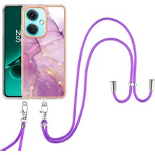 BDT Boutique Oneplus Nord Ce 3 Tampon Mermer Crossbody Kordon Askısı Yumuşak (Yurt Dışından)