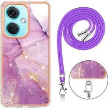 BDT Boutique Oneplus Nord Ce 3 Tampon Mermer Crossbody Kordon Askısı Yumuşak (Yurt Dışından)