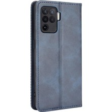 BDT Boutique Oppo A94 4g Pu Deri Manyetik Kapatma Cüzdan Için Kılıf (Yurt Dışından)