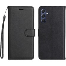 BDT Boutique Kart Yuvası ile Samsung Galaxy M54 Için Flip Case Klasik Düz Renk Yüksek (Yurt Dışından)