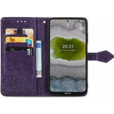 BDT Boutique Nokia X10 Için Kılıf Kapak Kapak Darbeye Deri Çanta Basit Iş (Yurt Dışından)