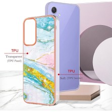 BDT Boutique Samsung Galaxy A15 5g Yumuşak Tampon Ince Tpu Mermer Desen (Yurt Dışından)