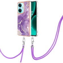 BDT Boutique Oneplus Nord Ce 3 Tampon Mermer Crossbody Kordon Askısı Yumuşak (Yurt Dışından)