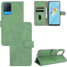 BDT Boutique Oppo A54 4g Deri Için Kılıf Folio Flip Case Koruyucu Kapak ile Tam (Yurt Dışından)