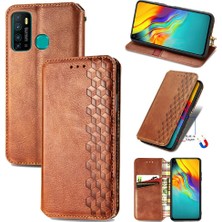 BDT Boutique Infinix Sıcak 9 Kılıf Için Kılıf Moda Tasarım Cüzdan Fonksiyonu Çevirin (Yurt Dışından)