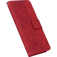 BDT Boutique Oppo RENO11 F Premium Pu Deri Kickstand Özelliği Için Kılıf Geometrik Flip (Yurt Dışından)