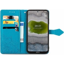 BDT Boutique Nokia X10 Için Kılıf Kapak Kapak Darbeye Deri Çanta Basit Iş (Yurt Dışından)