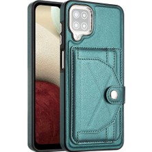 BDT Boutique Samsung Galaxy A12 5g Kart Tutucu Premium Pu Deri Kickstand (Yurt Dışından)