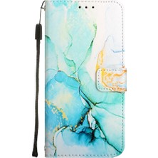 BDT Boutique Samsung Galaxy A35 5g Pu Deri Mermer Desen Kickstand Cüzdan (Yurt Dışından)