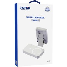 Sunix 10.000 Mah Manyetik Powerbank Beyaz Pb-47